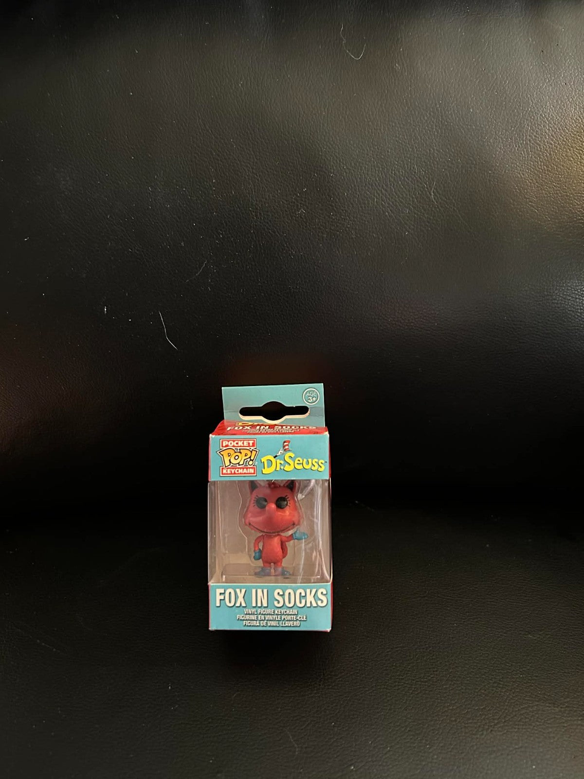 Funko Pop! Schlüsselanhänger: Dr. Seuss – Fox in Socks Neu OVP Actionfigur