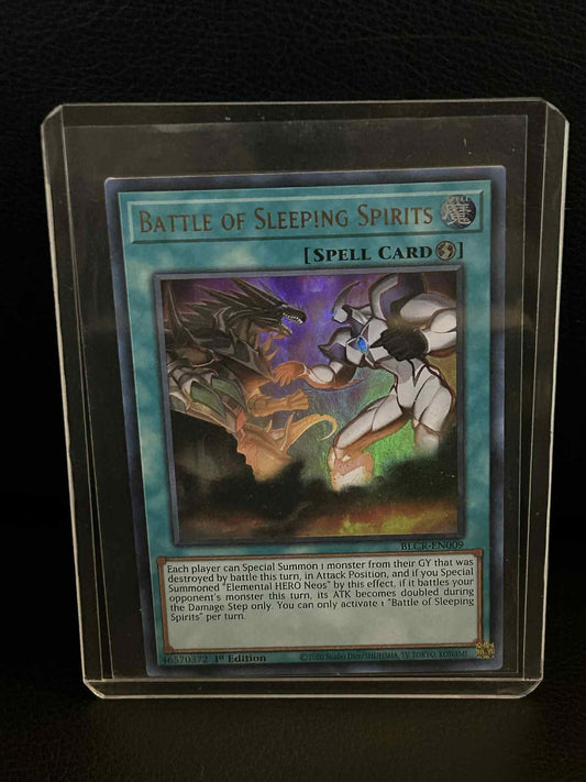 Battle of Sleeping Spirits - BLCR-EN009 - Ultra Rare - 1st Edition Battles of Le