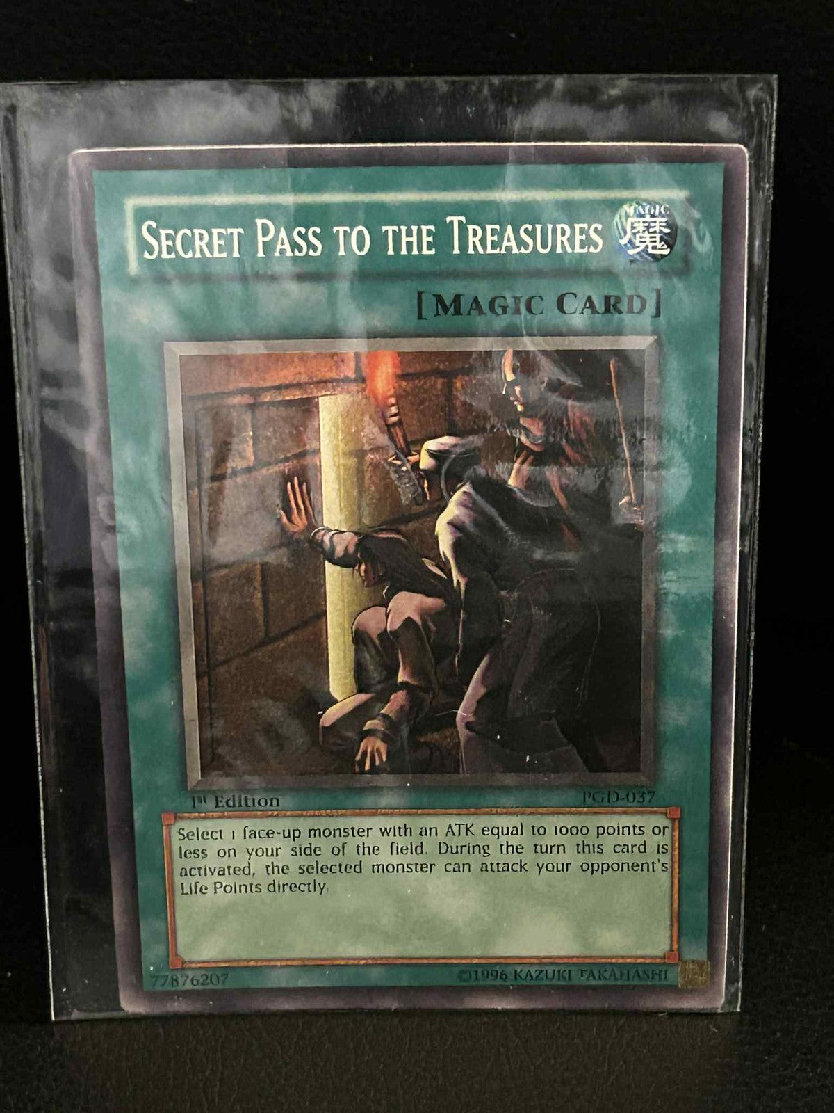 Secret Pass to the Treasures - PGD-037 - Common - 1st Edition Pharaonic Guardian