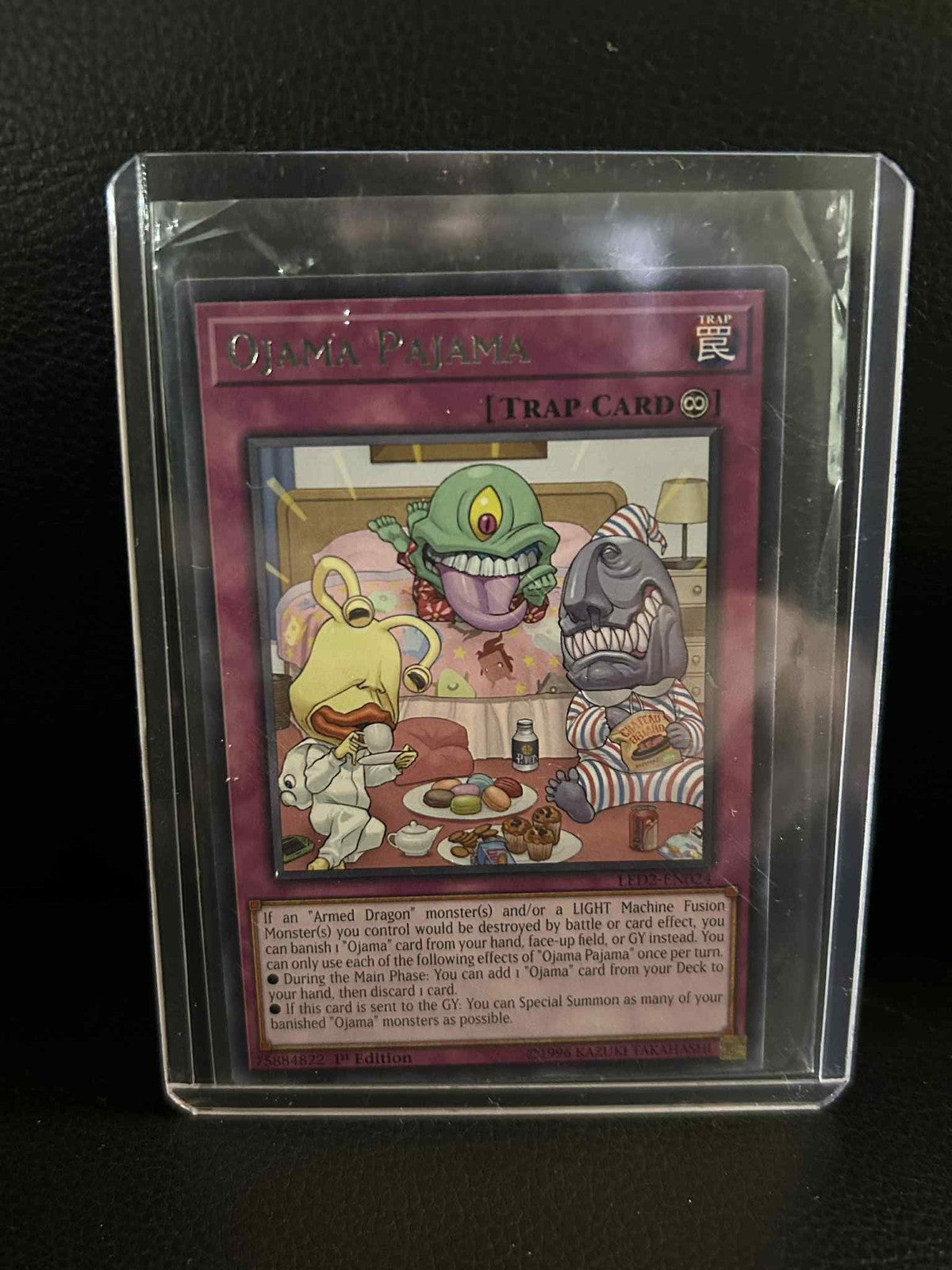 Ojama Pajama - LED2-EN024 - Rare - 1st Edition Legendary Duelists: Ancient Mille