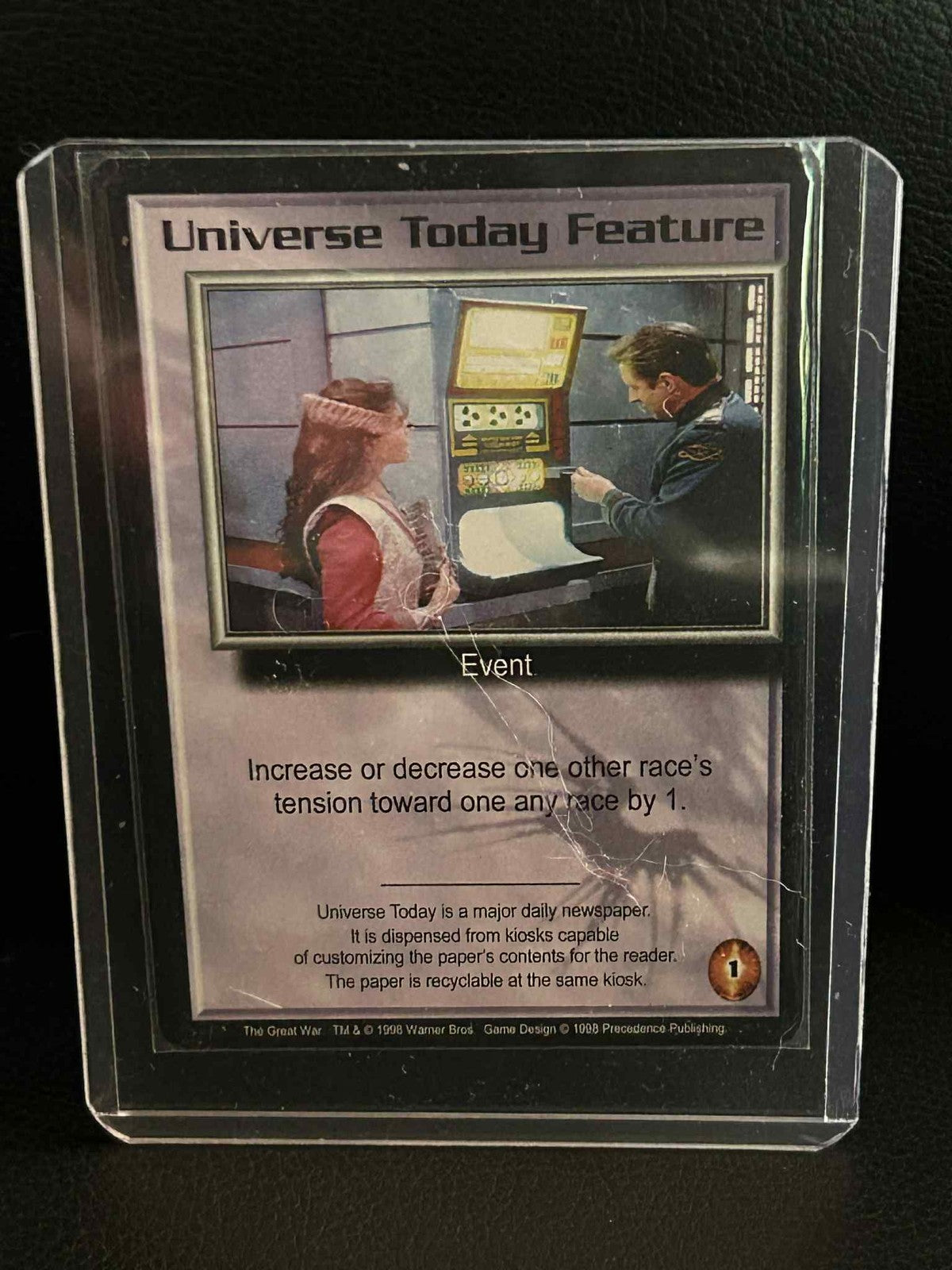 Universe Today Feature The Great War Babylon 5 Light Play