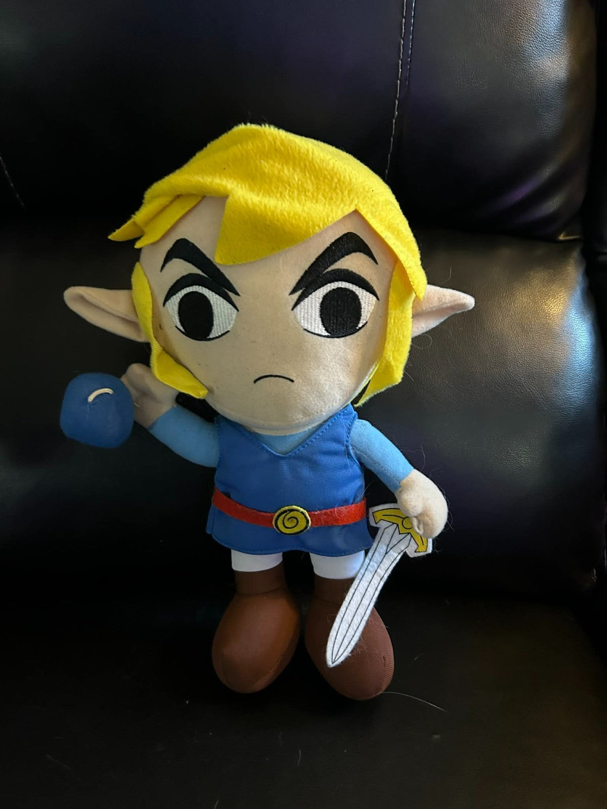 The Legend of Zelda Four Swords Adventures Blue Link 30cm Nintendo Gamecube Plüsch Videospiel