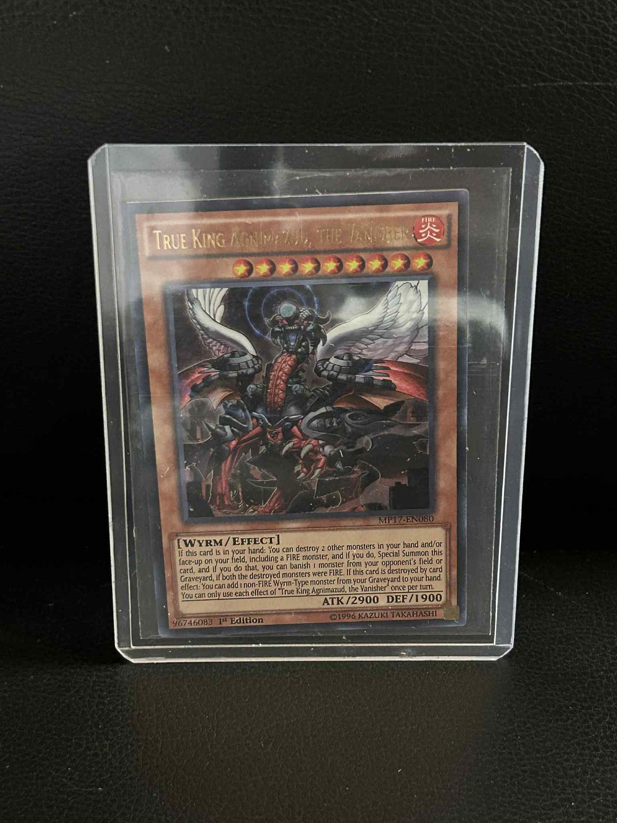 True King Agnimazud, the Vanisher - MP17-EN080 - Ultra Rare - 1st Edition 2017 M