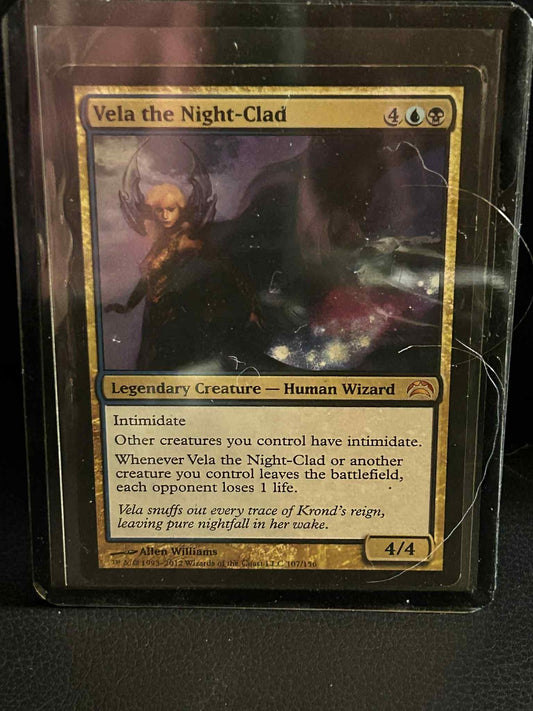 Vela the Night-Clad Planechase 2012 Magic: the Gathering Lightly Played, English