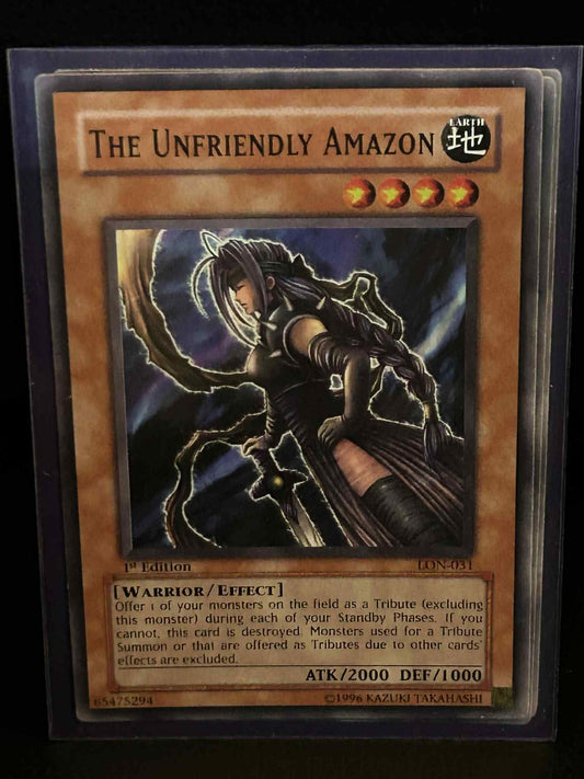The Unfriendly Amazon - LON-031 - Common - 1st Edition Labyrinth of Nightmare Yu