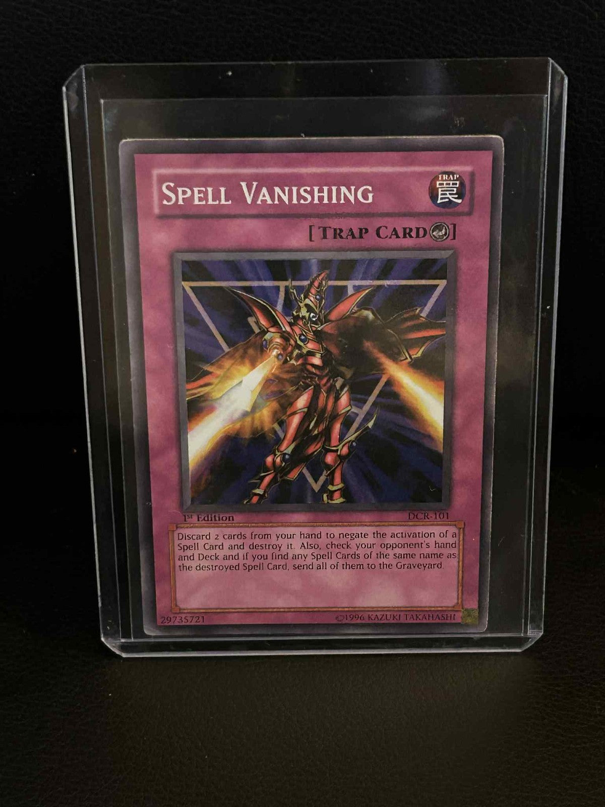 Spell Vanishing - DCR-101 - Super Rare - 1st Edition Dark Crisis Yu-Gi-Oh! Moder