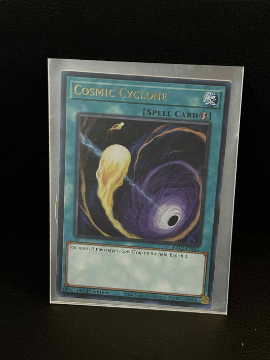 Cosmic Cyclone - RA02-EN061 - Ultra Rare - 1st Edition 25th Anniversary Rarity C