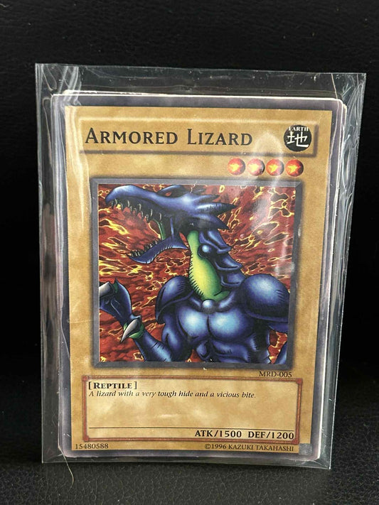 Armored Lizard - MRD-005 - Common - Unlimited Edition Metal Raiders Yu-Gi-Oh! Mo