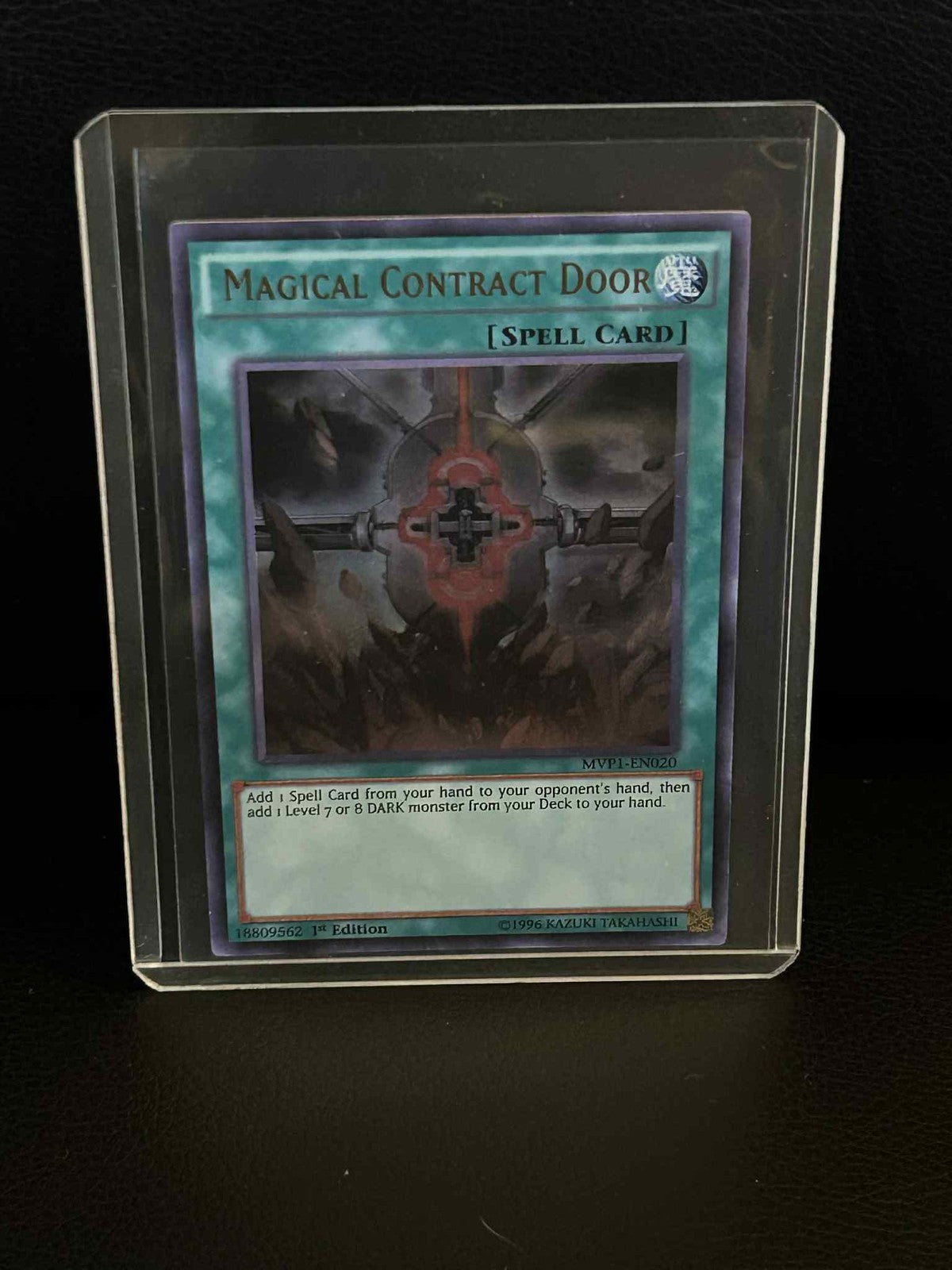 Magical Contract Door - MVP1-EN020 - Ultra Rare - 1st Edition The Dark Side of D