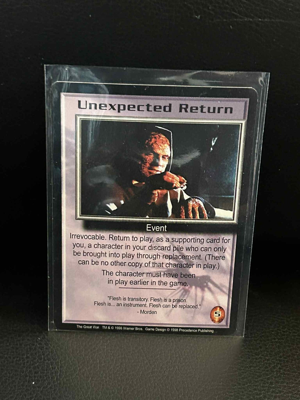 Unexpected Return The Great War Babylon 5 Light Play