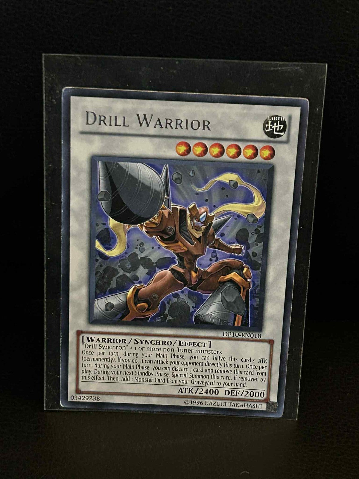 Drill Warrior - DP10-EN018 - Rare - Unlimited Edition Duelist Pack 10: Yusei Fud