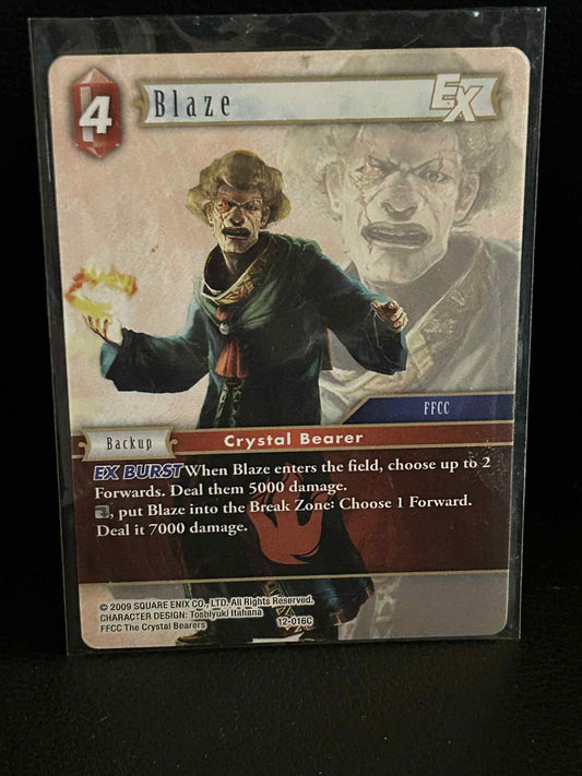 Blaze - 12-016C Opus XII: Crystal Awakening Final Fantasy Lightly Played