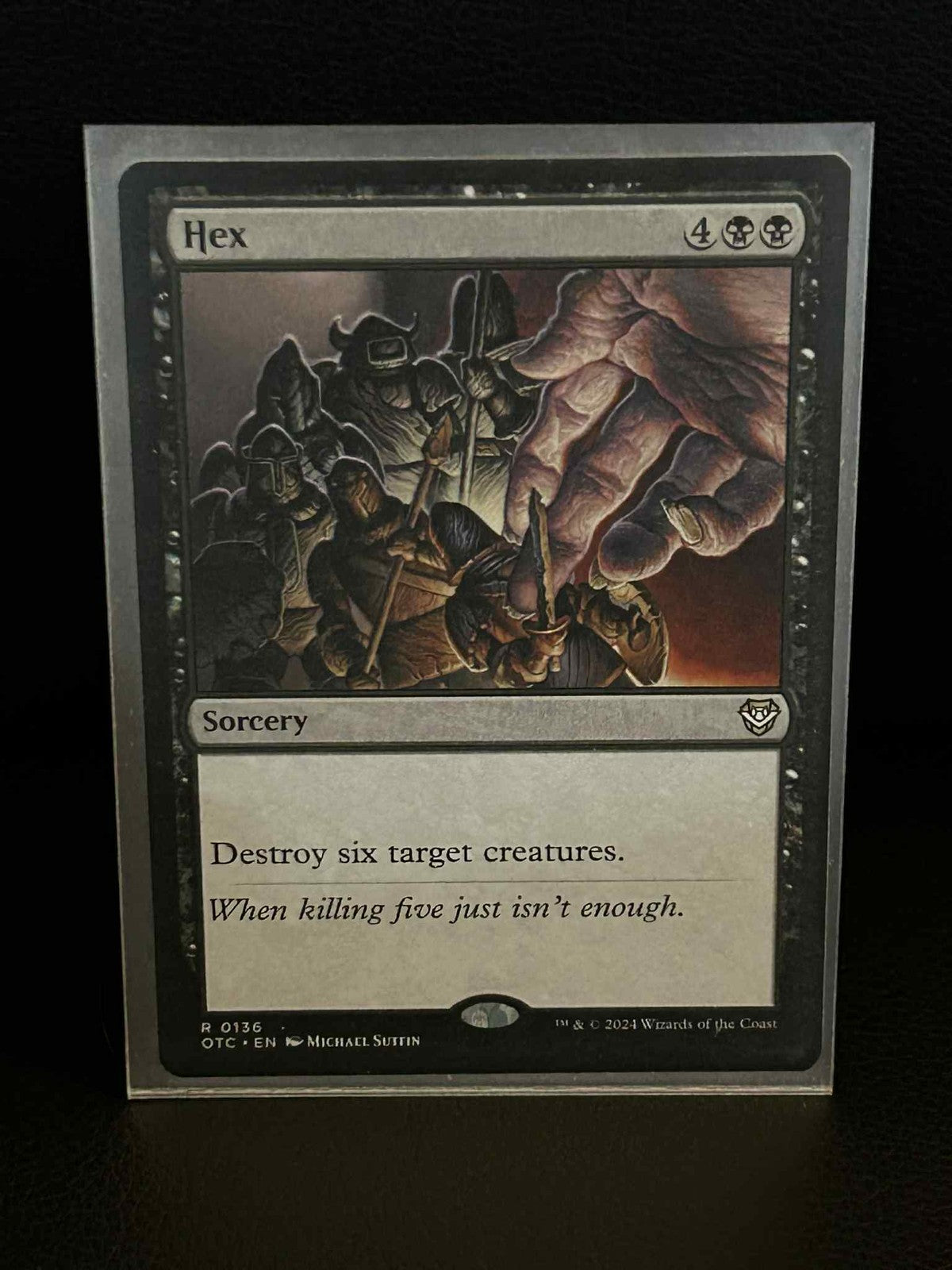 Hex Commander: Outlaws of Thunder Junction Magic: The Gathering Lightly Played,