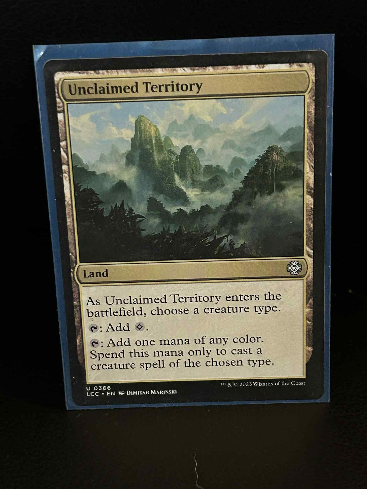 Unclaimed Territory Commander: The Lost Caverns of Ixalan Magic: The Gathering