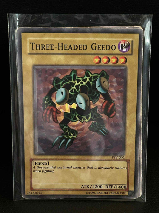 Three-Headed Geedo - PSV-002 - Common - Unlimited Edition Pharaoh's Servant Yu-G