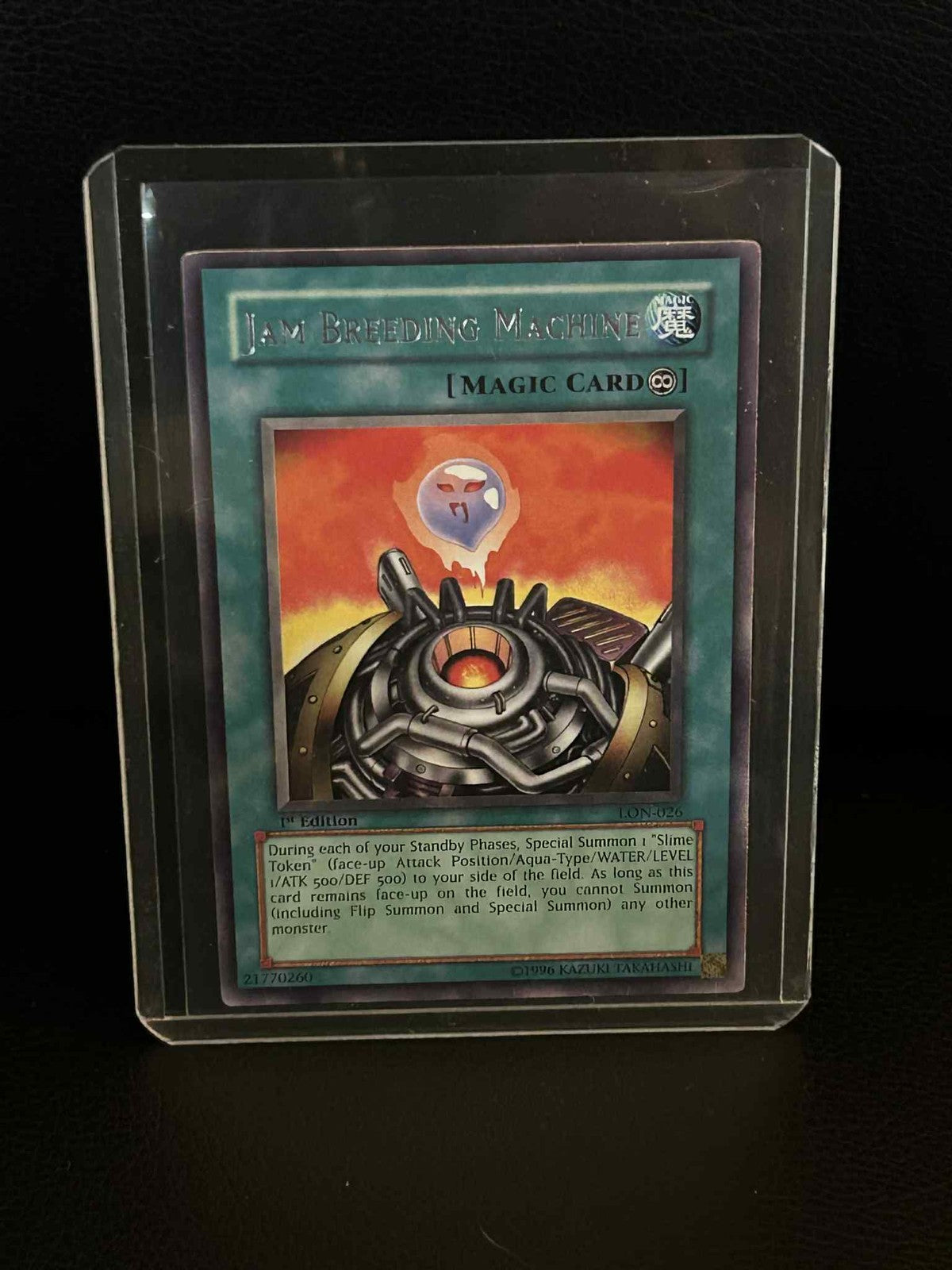 Jam Breeding Machine - LON-026 - Rare - 1st Edition Labyrinth of Nightmare Yu-Gi