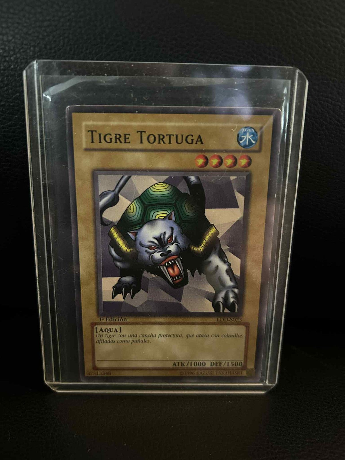 Turtle Tiger - LOB-023 - Common - 1st Edition Legend of Blue Eyes White Dragon Y