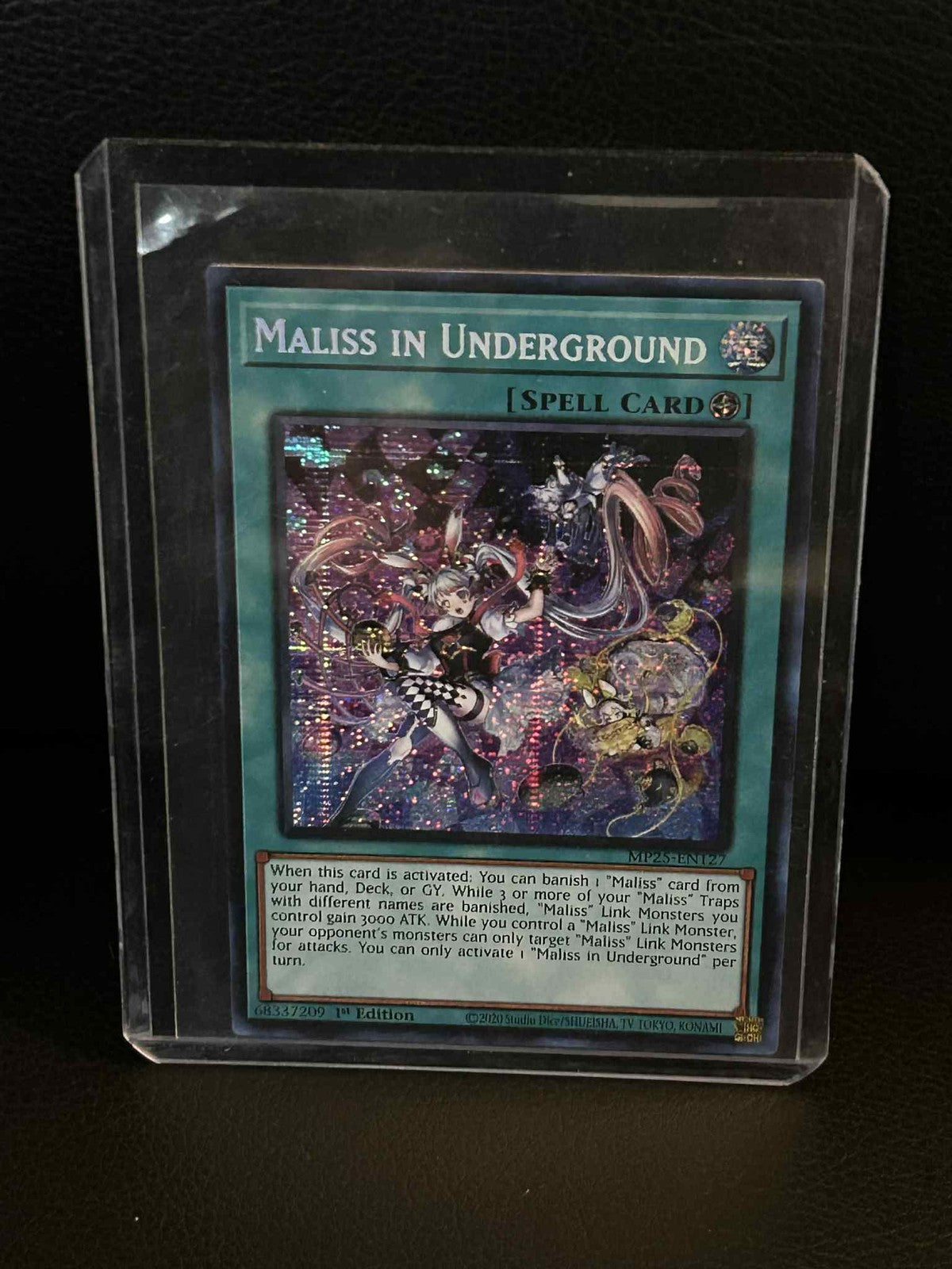 Maliss in Underground - MP25-EN127 - Prismatic Secret Rare - 1st Edition 2025 Me