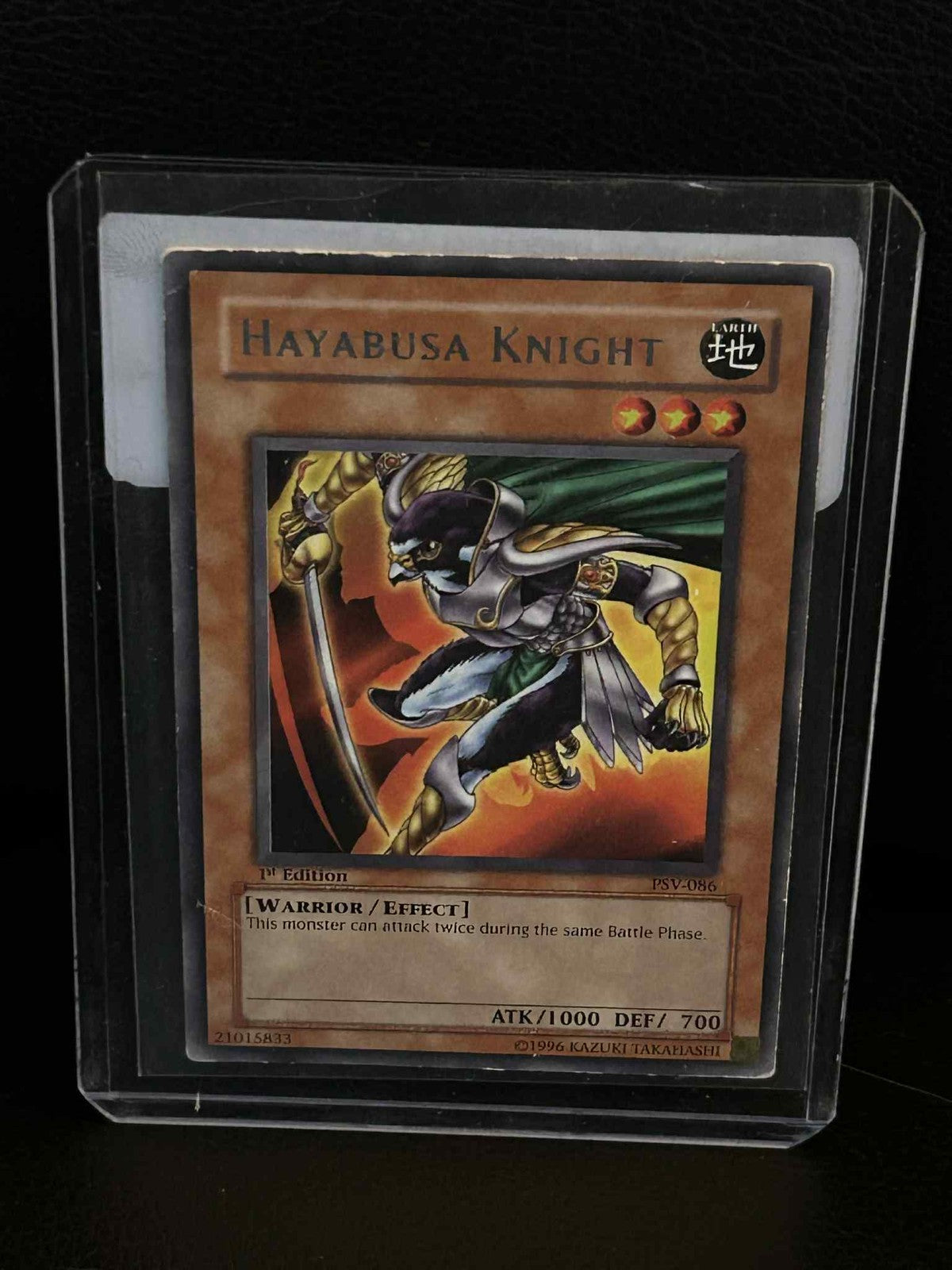 Hayabusa Knight - PSV-086 - Rare - 1st Edition Pharaoh's Servant Yu-Gi-Oh! Heavi