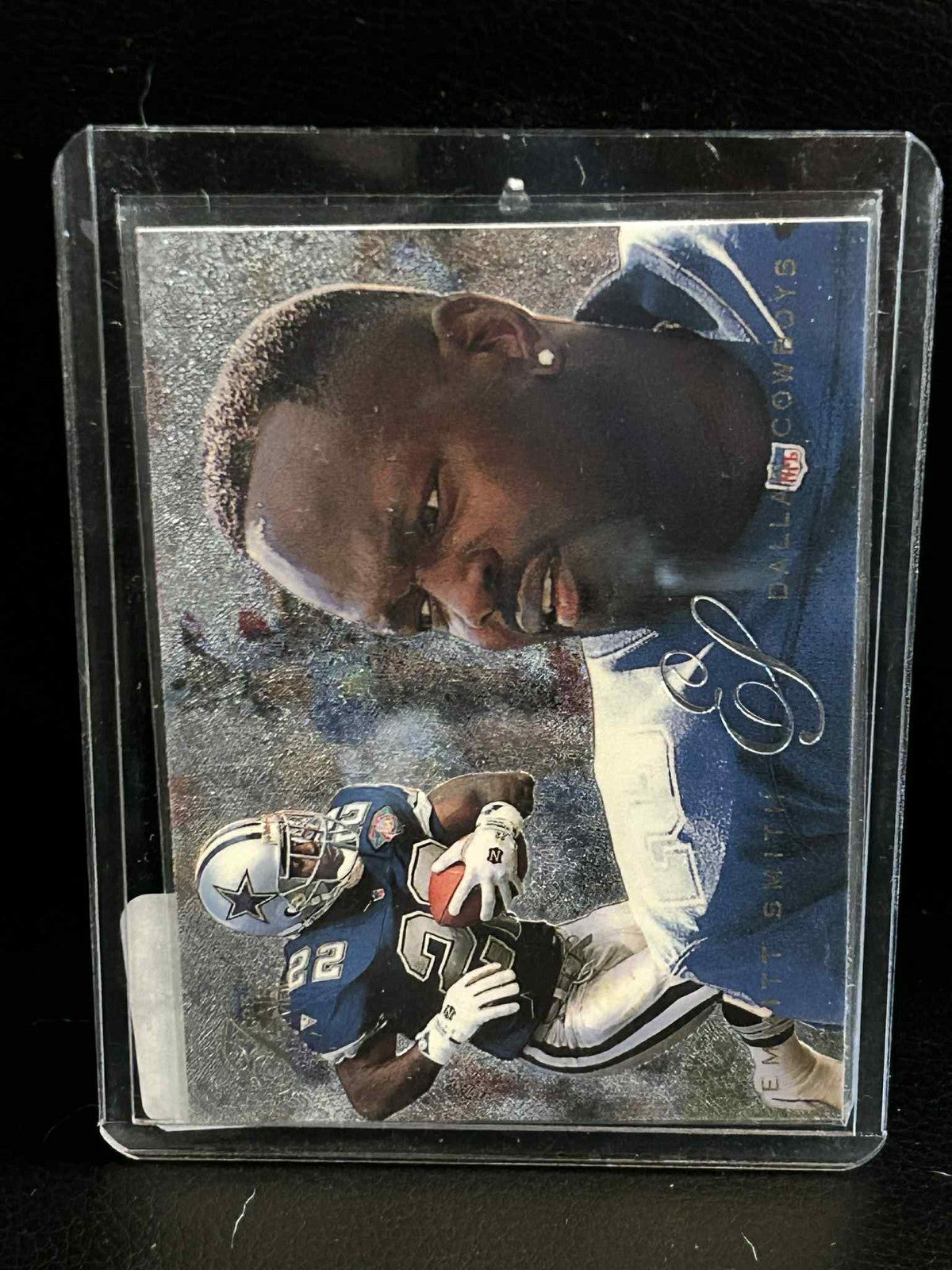 Emmitt Smith #8 | 1995 Fleer Flair Preview Football