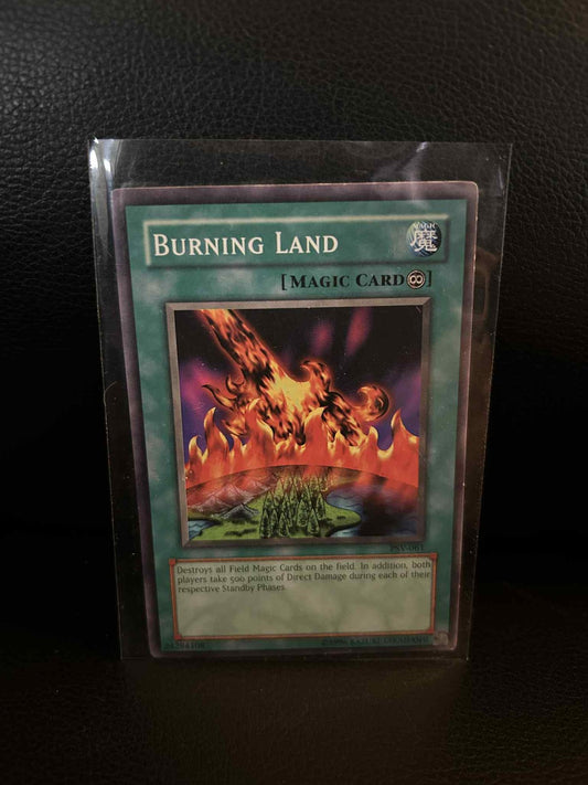 Burning Land - PSV-061 - Common - Unlimited Edition Pharaoh's Servant Yu-Gi-Oh!