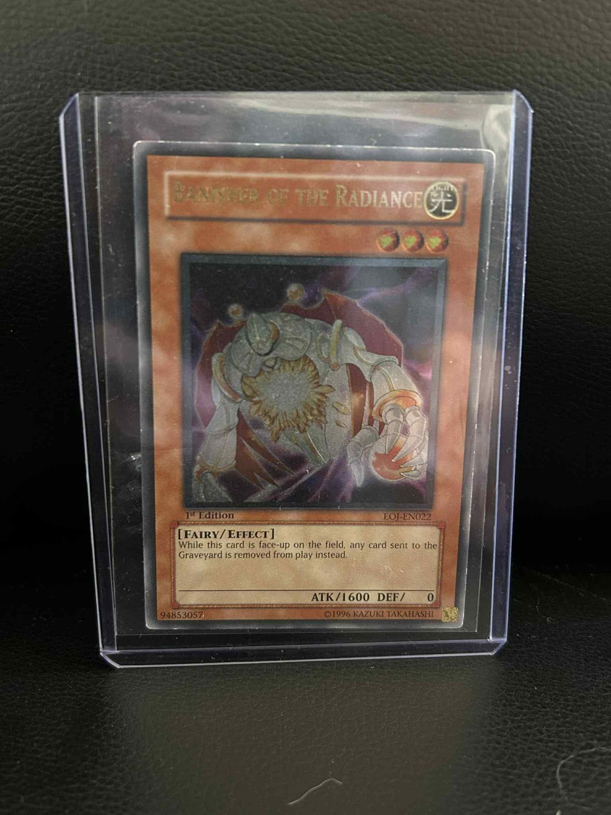 Banisher of the Radiance - EOJ-EN022 - Ultimate Rare - 1st Edition Enemy of Just