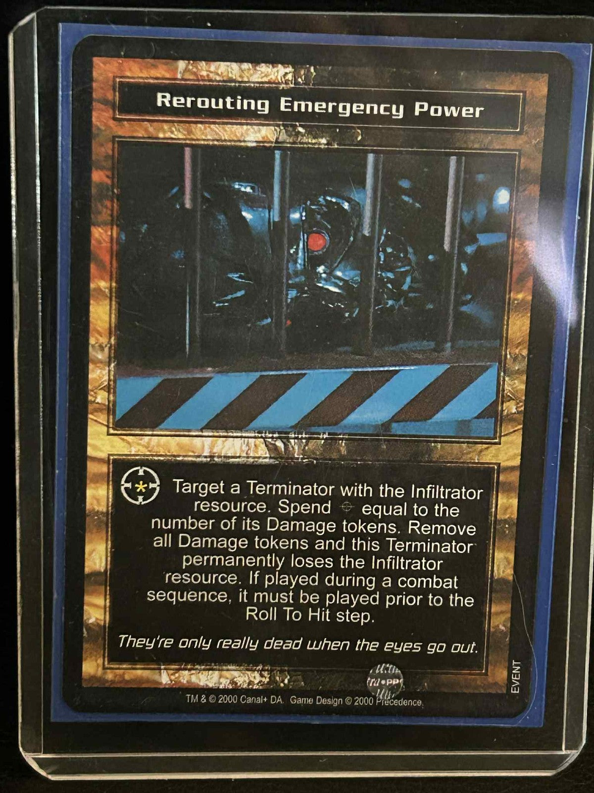 Rerouting Emergency Power Base Set Terminator Light Play