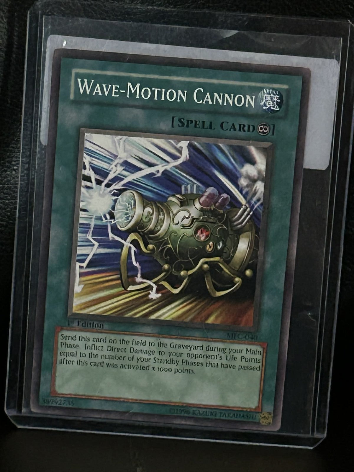 Wave-Motion Cannon - MFC-040 - Common - 1st Edition Magician's Force Yu-Gi-Oh! L