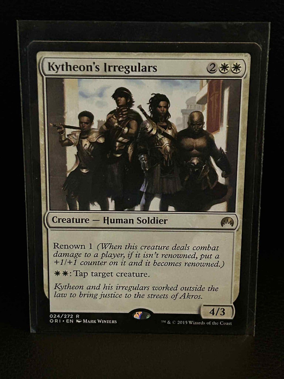 Kytheon's Irregulars Magic Origins Magic: the Gathering Lightly Played, English