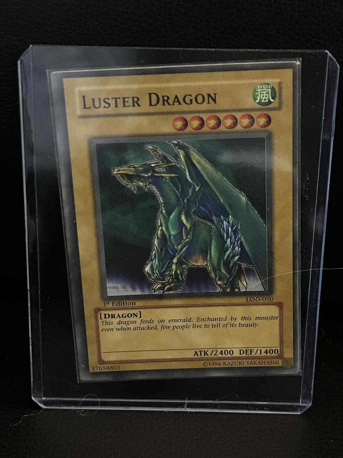 Luster Dragon - LOD-050 - Super Rare - 1st Edition Legacy of Darkness Yu-Gi-Oh!