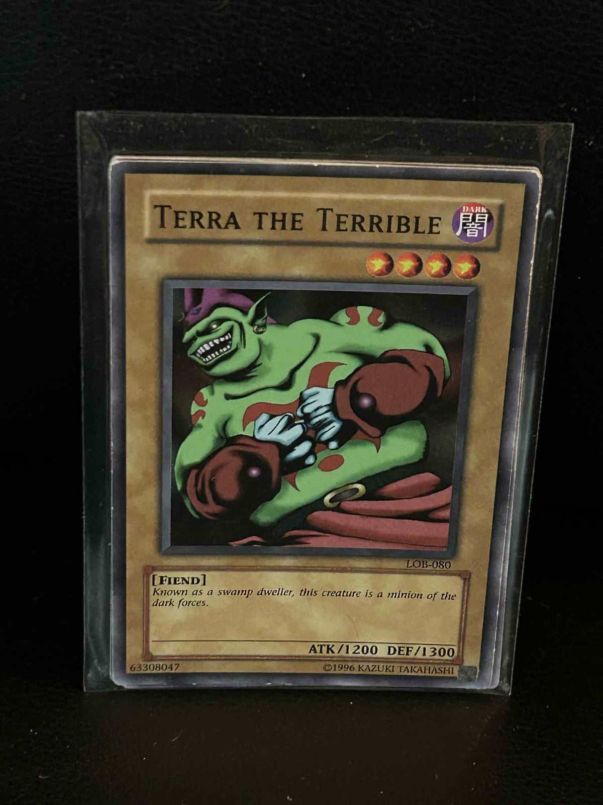 Terra the Terrible - LOB-080 - Common - Unlimited Edition Legend of Blue Eyes Wh