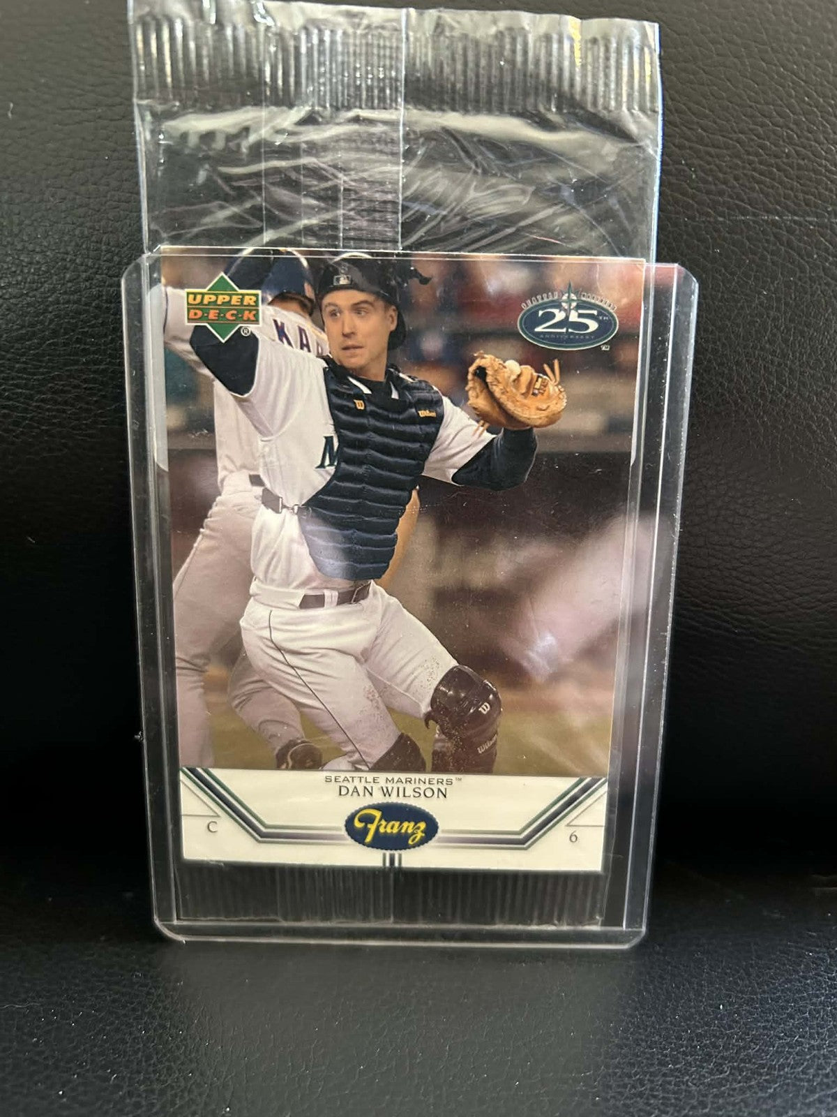 Dan Wilson #15 2002 Upper Deck Franz Baseball Leicht bespielte Sammelkarte