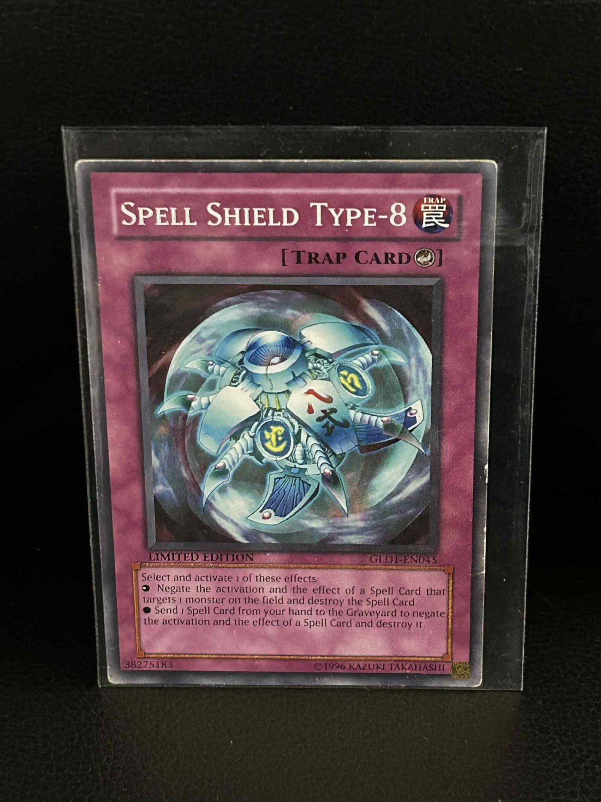 Spell Shield Type-8 - GLD1-EN045 - Common - Limited Edition Gold Series 1 Yu-Gi-