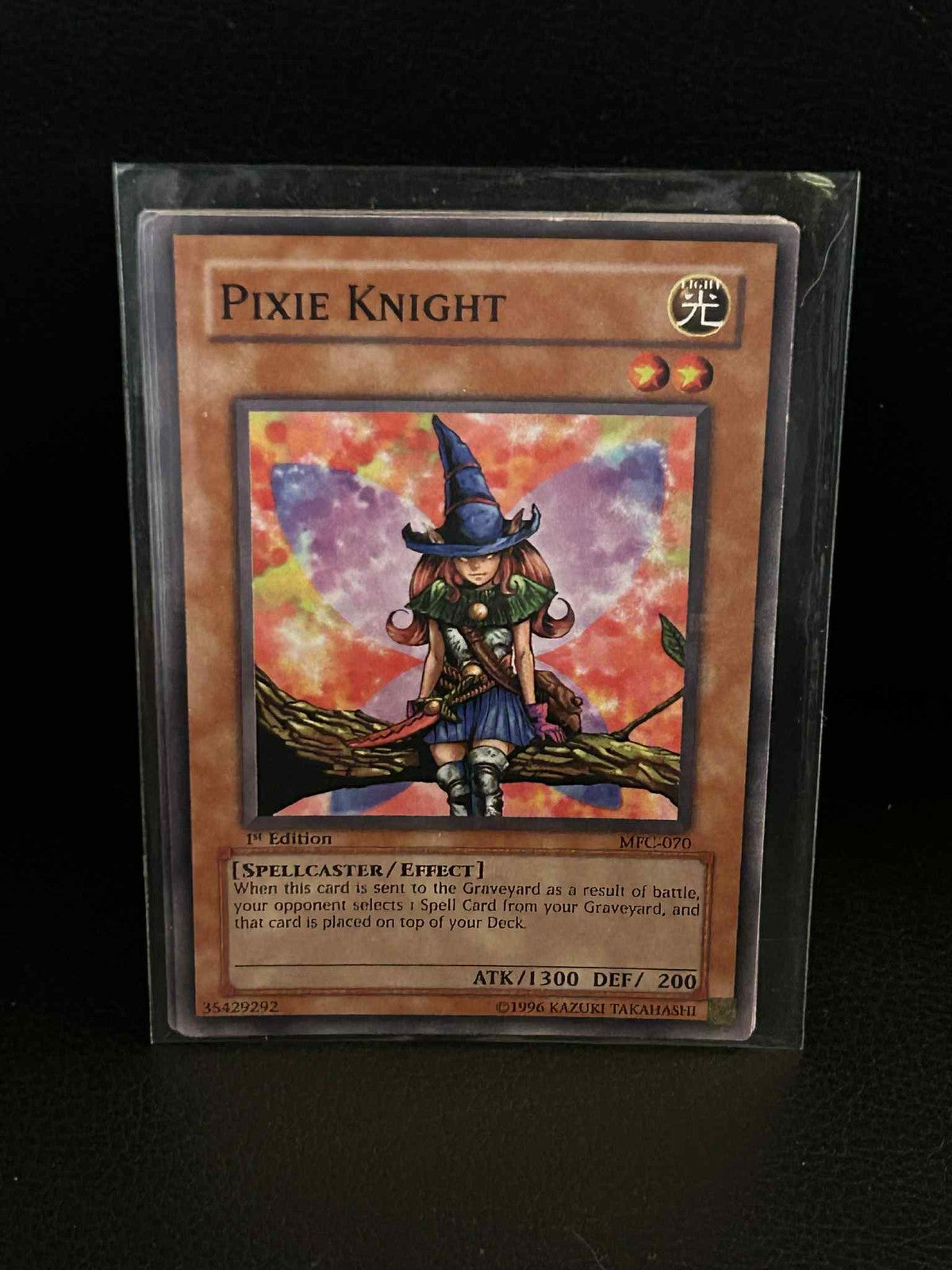 Pixie Knight - MFC-070 - Common - 1st Edition Magician's Force Yu-Gi-Oh! Moderat