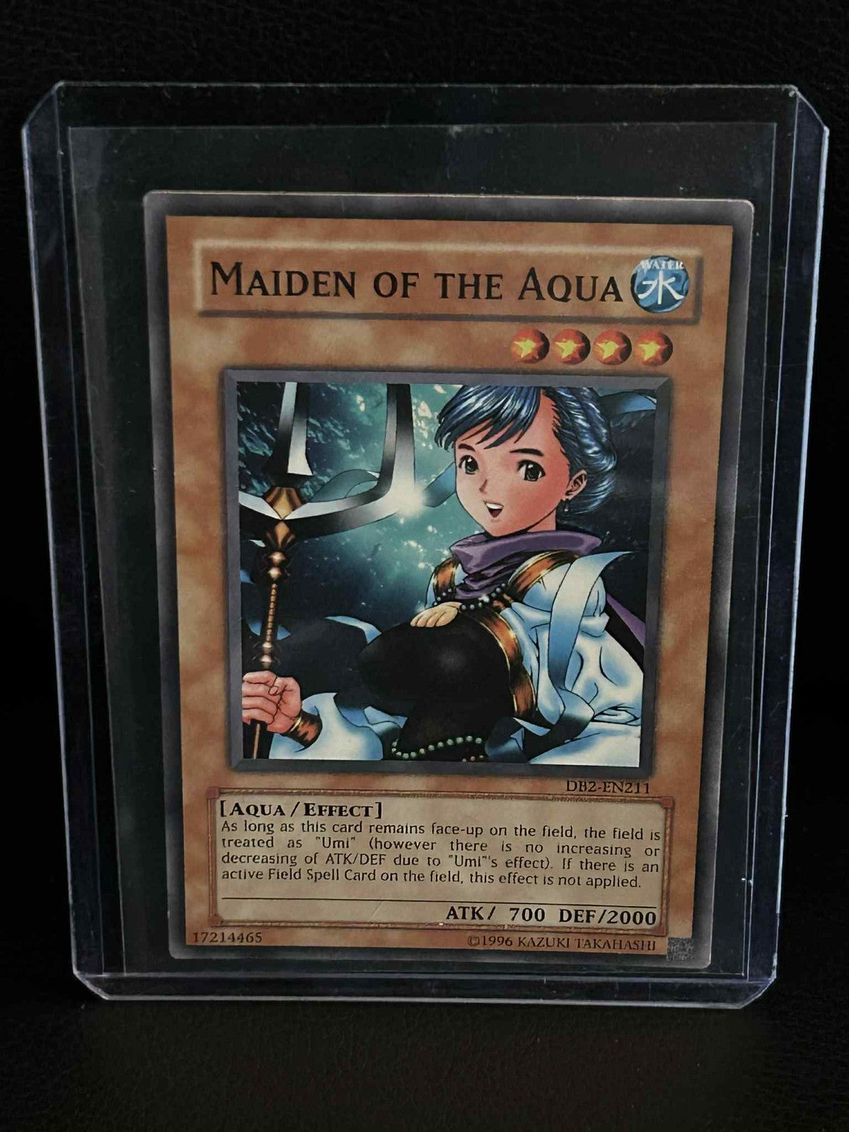 Maiden of the Aqua - DB2-EN211 - Common - Unlimited Edition Dark Beginning 2 Yu-