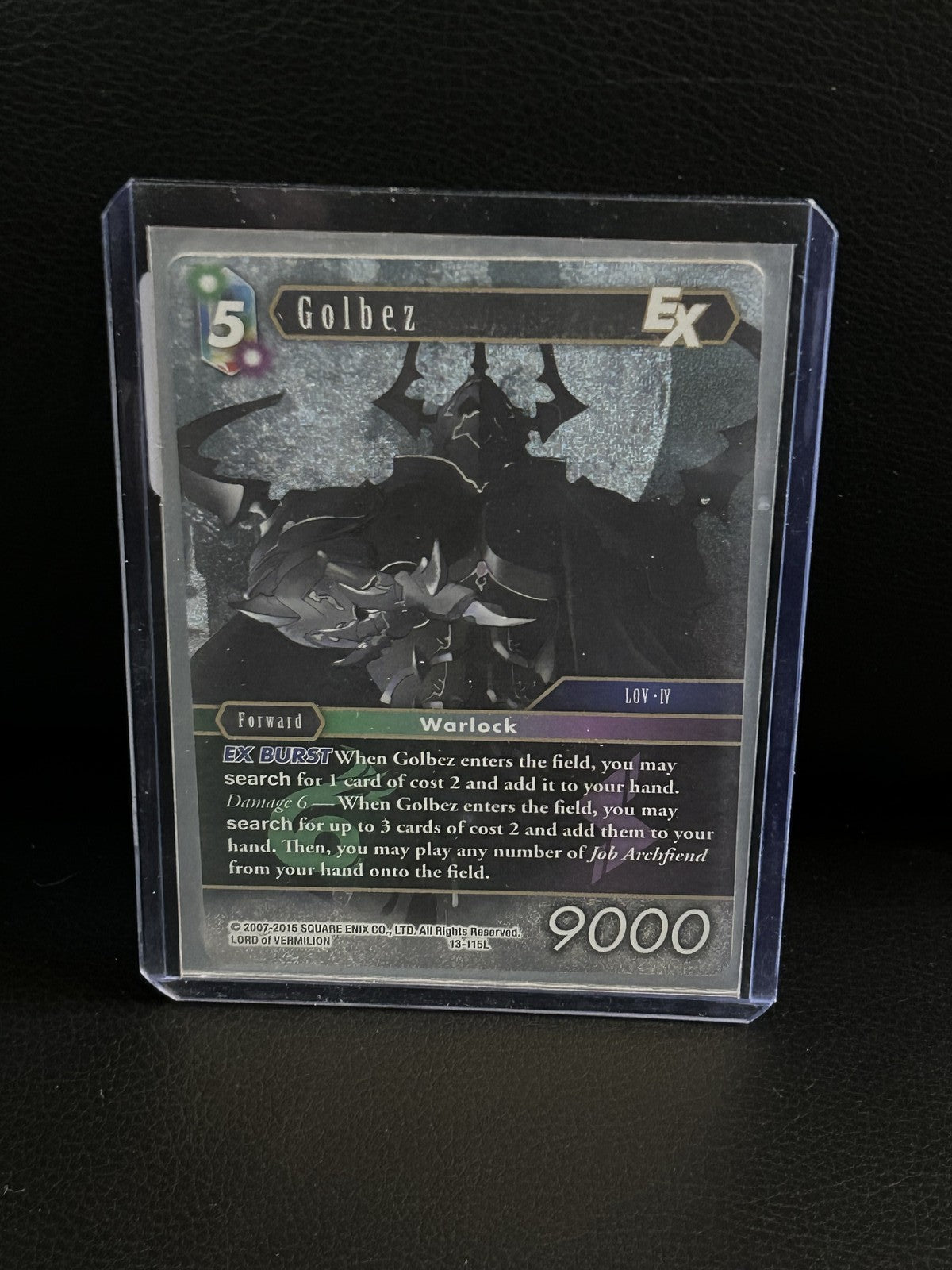 Golbez EX - 13-115L - Foil Opus XIII: Crystal Radiance Final Fantasy Lightly Pla