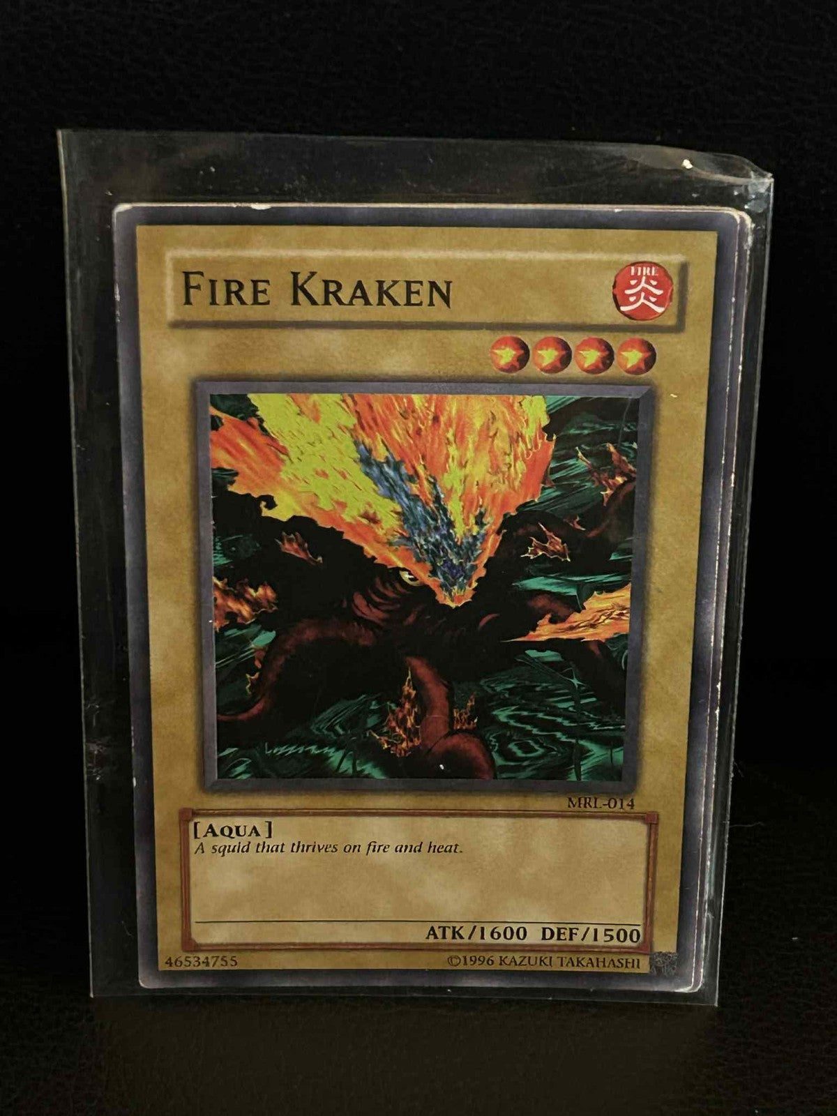 Fire Kraken - MRL-014 - Common - Unlimited Edition Magic Ruler Yu-Gi-Oh! Moderat