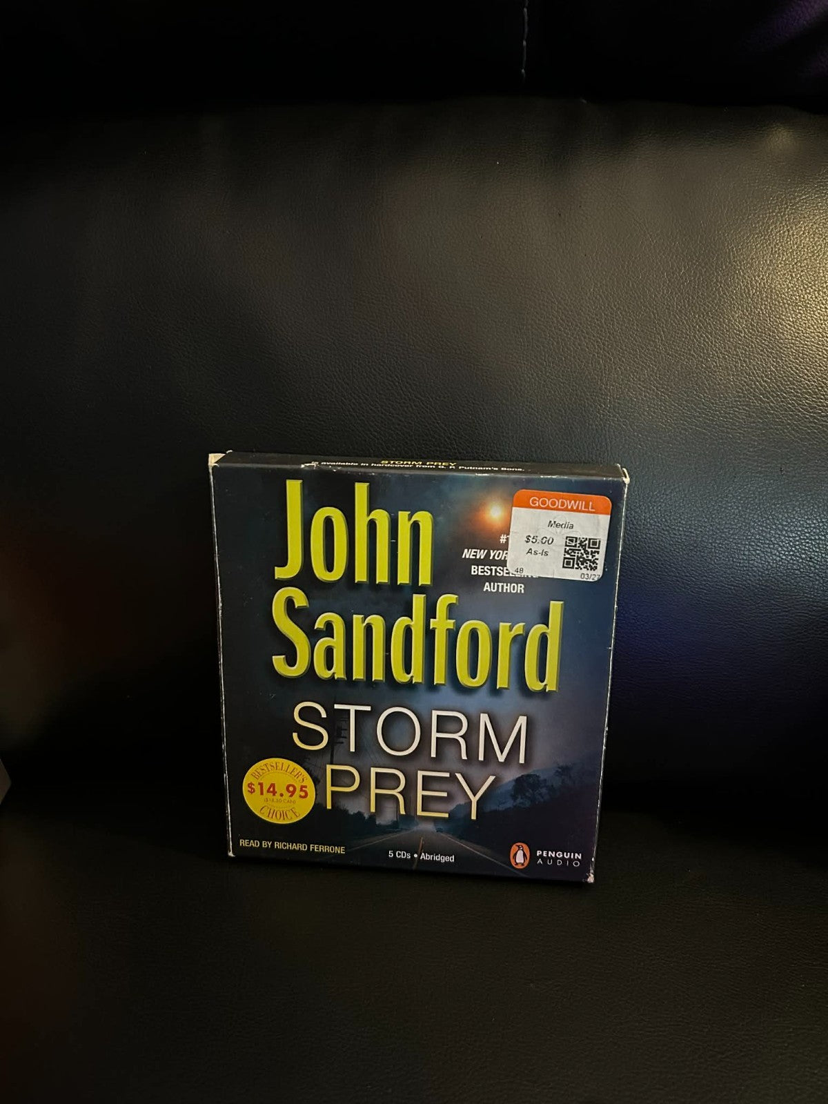 Storm Prey by John Sandford Audiobook