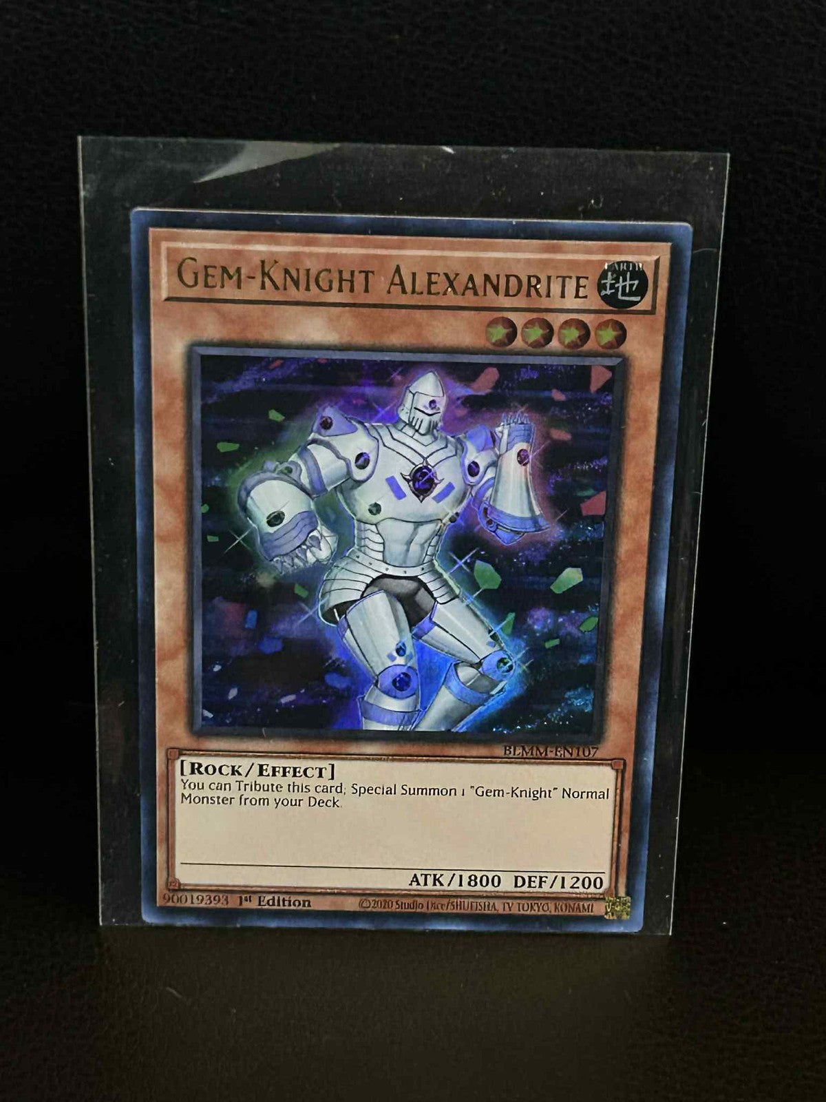 Gem-Knight Alexandrite - BLMM-EN107 - Ultra Rare - 1st Edition Battles of Legend