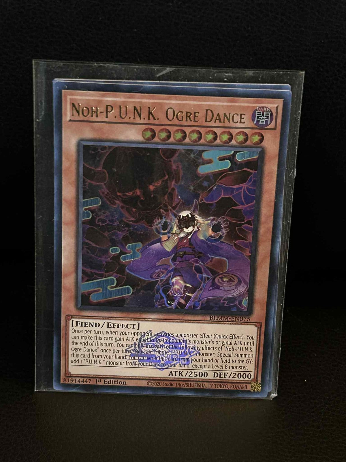 Noh-P.U.N.K. Ogre Dance - BLMM-EN075 - Ultra Rare - 1st Edition Battles of Legen