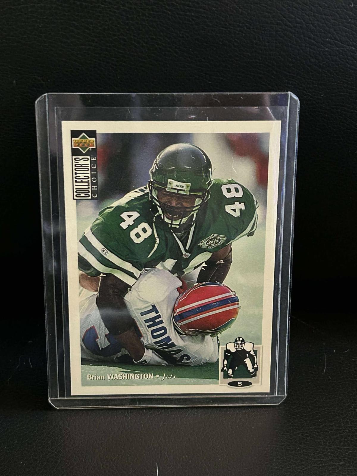 Brian Washington #202 | 1994 Collector's Choice Football