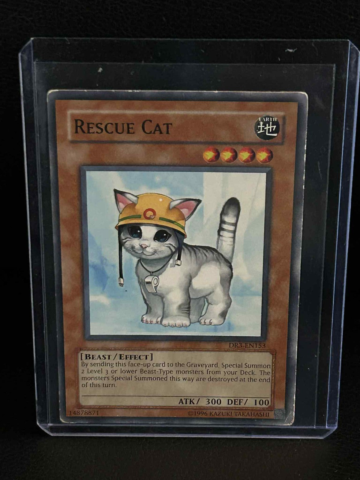 Rescue Cat - DR3-EN153 - Common - Unlimited Edition Dark Revelation 3 Yu-Gi-Oh!
