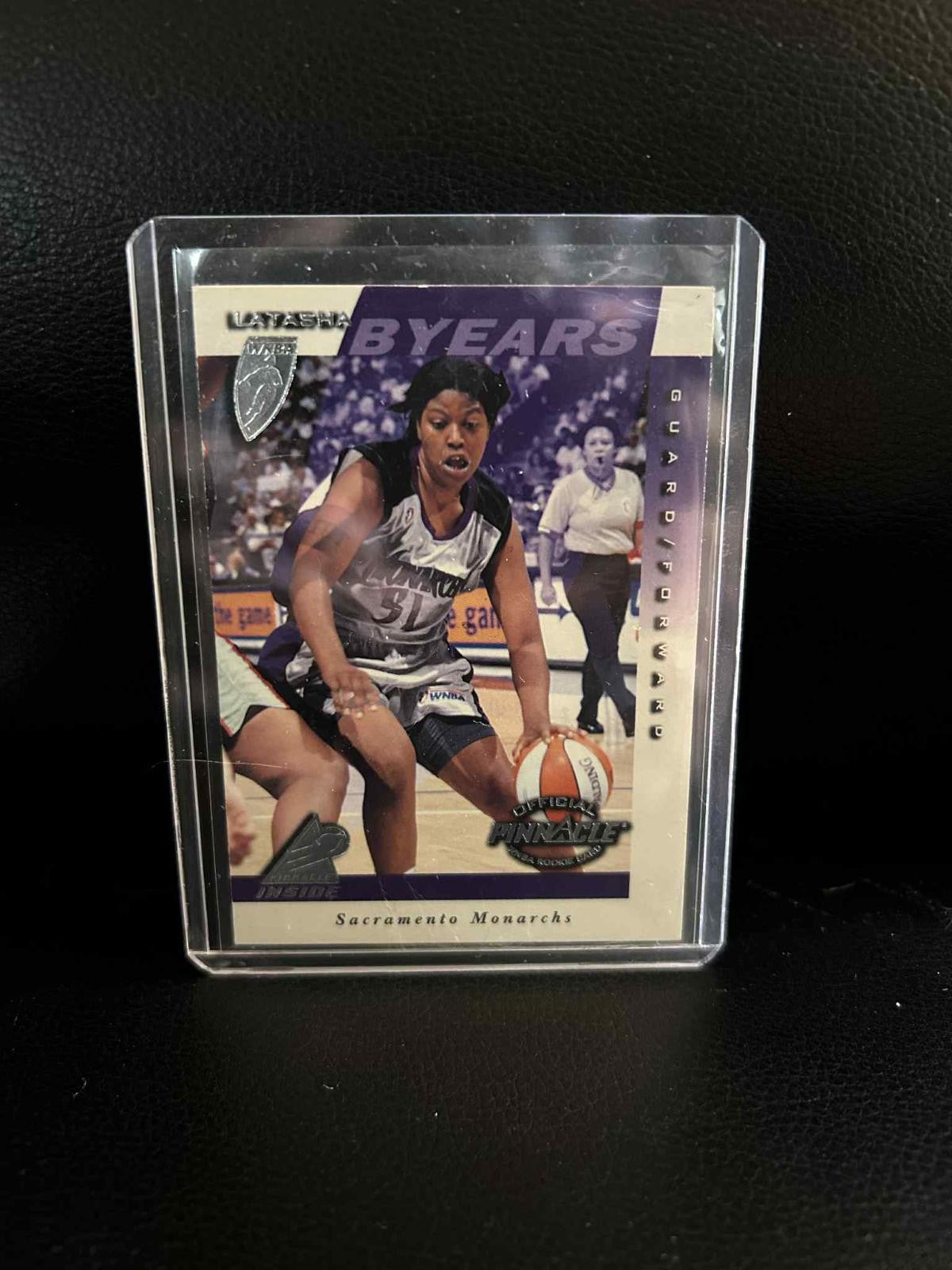 Latasha Byears #45 | 1997 Pinnacle Inside WNBA 1997 Pinnacle Inside WNBA Basketball-Sammelkarte
