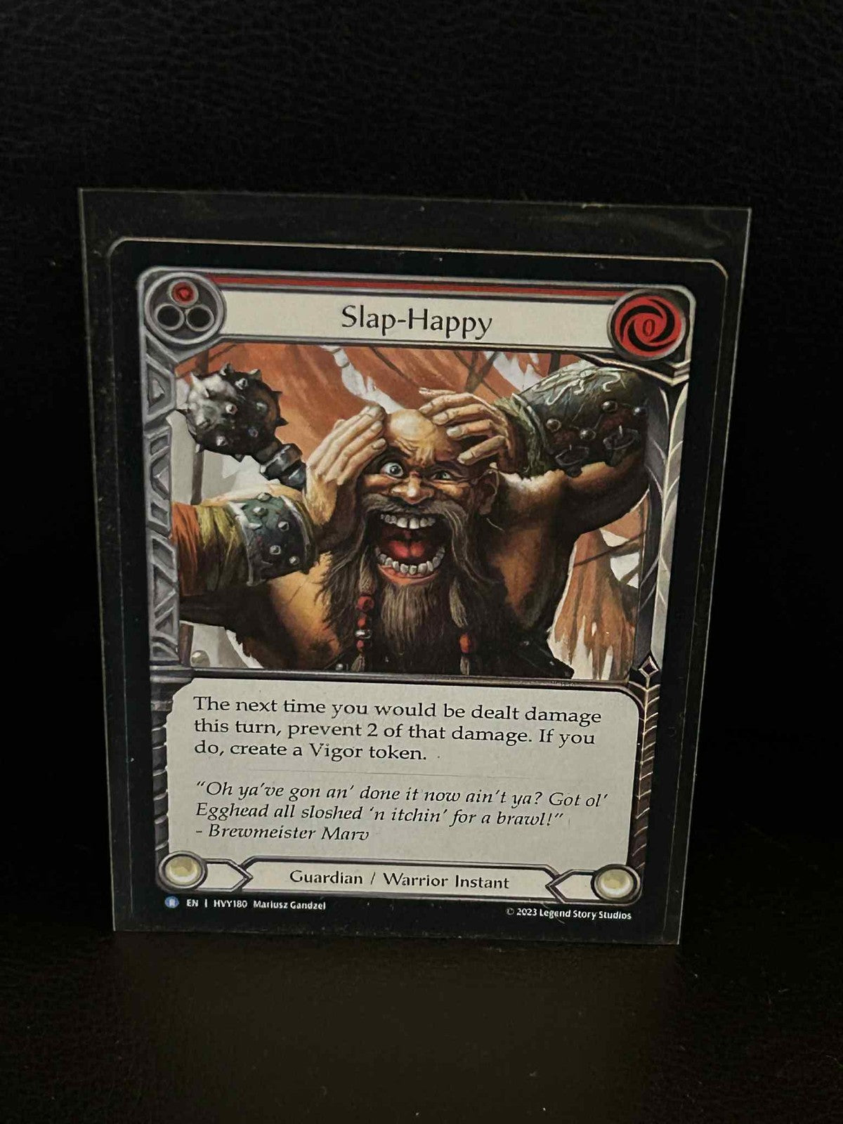 Slap-Happy Heavy Hitters Flesh and Blood