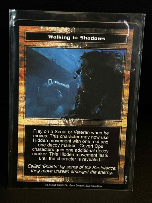 Walking in Shadows Base Set Terminator Light Play