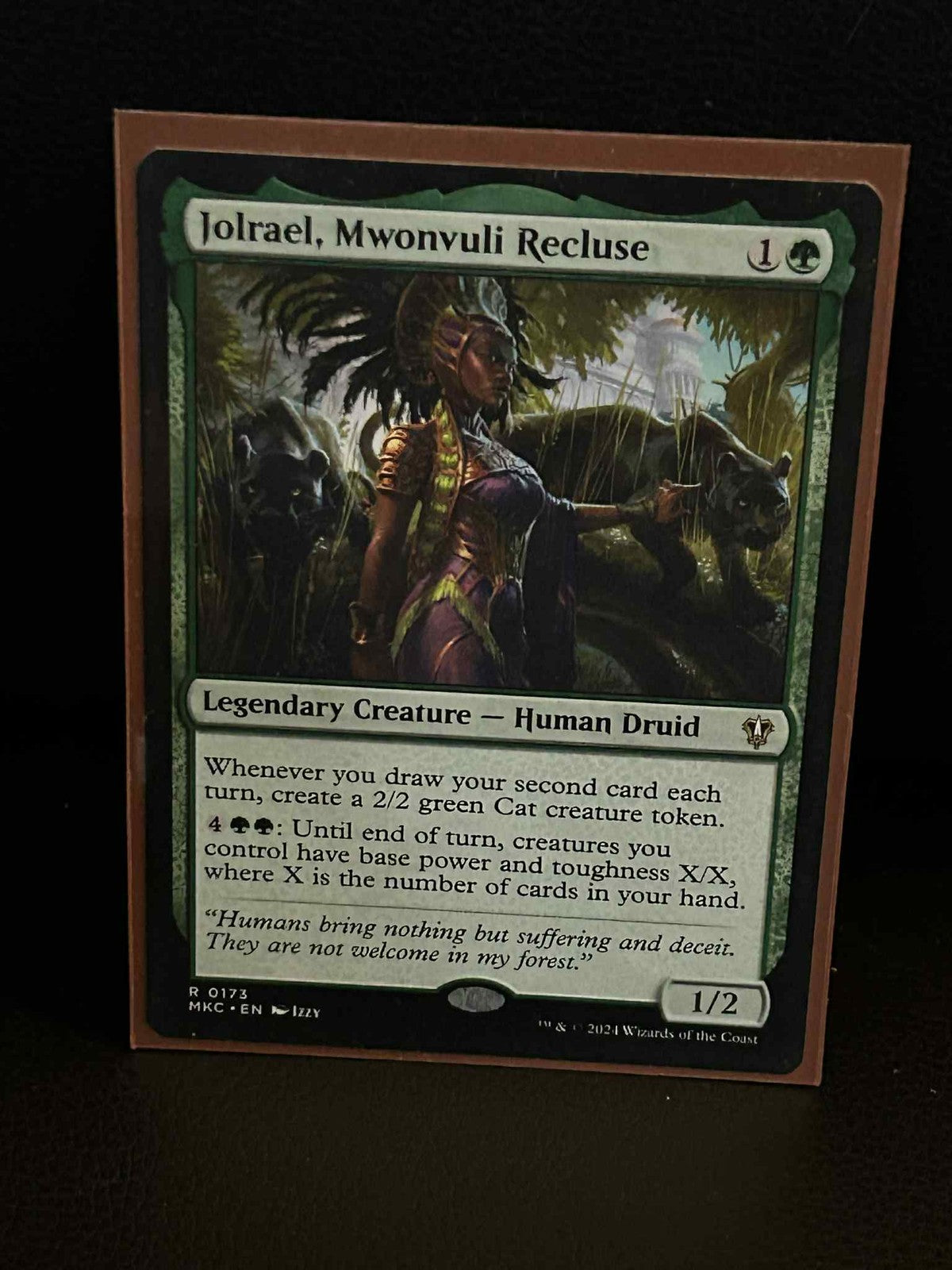 Jolrael, Mwonvuli Recluse Commander: Murders at Karlov Manor Magic: The Gatherin