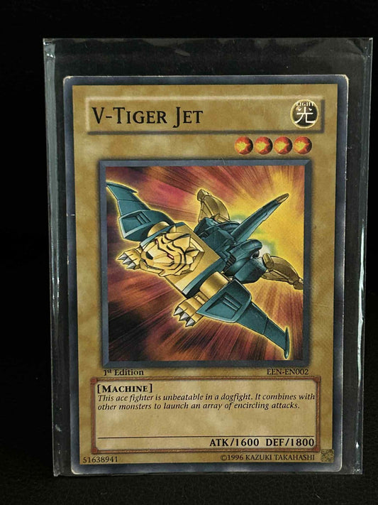 V-Tiger Jet - EEN-EN002 - Common - 1st Edition Elemental Energy Yu-Gi-Oh! Modera