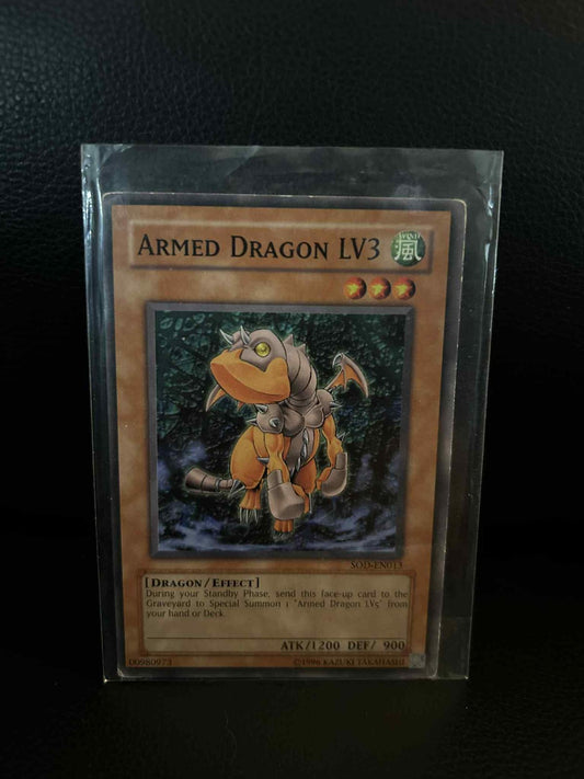 Armed Dragon LV3 - SOD-EN013 - Common - Unlimited Edition Soul of the Duelist Yu