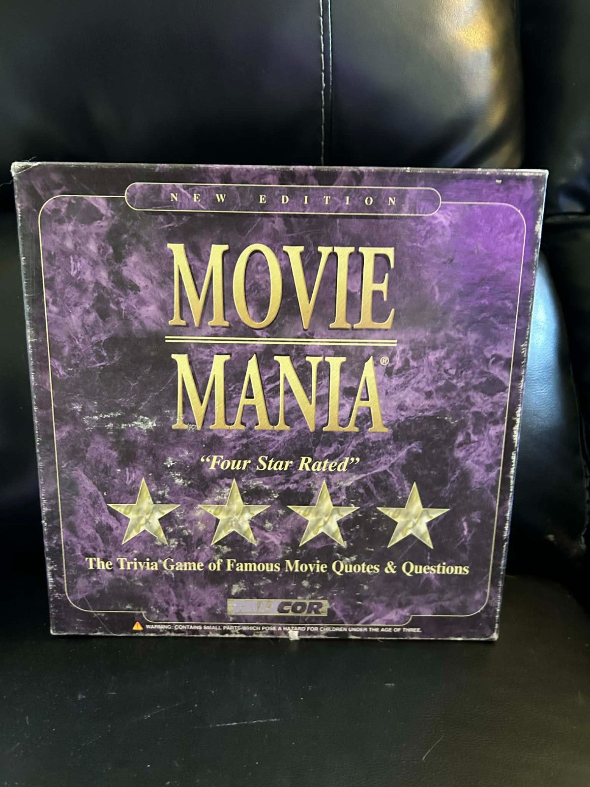Movie Mania The Trivia Game Of Famous Movie Quotes & Questions Board Game