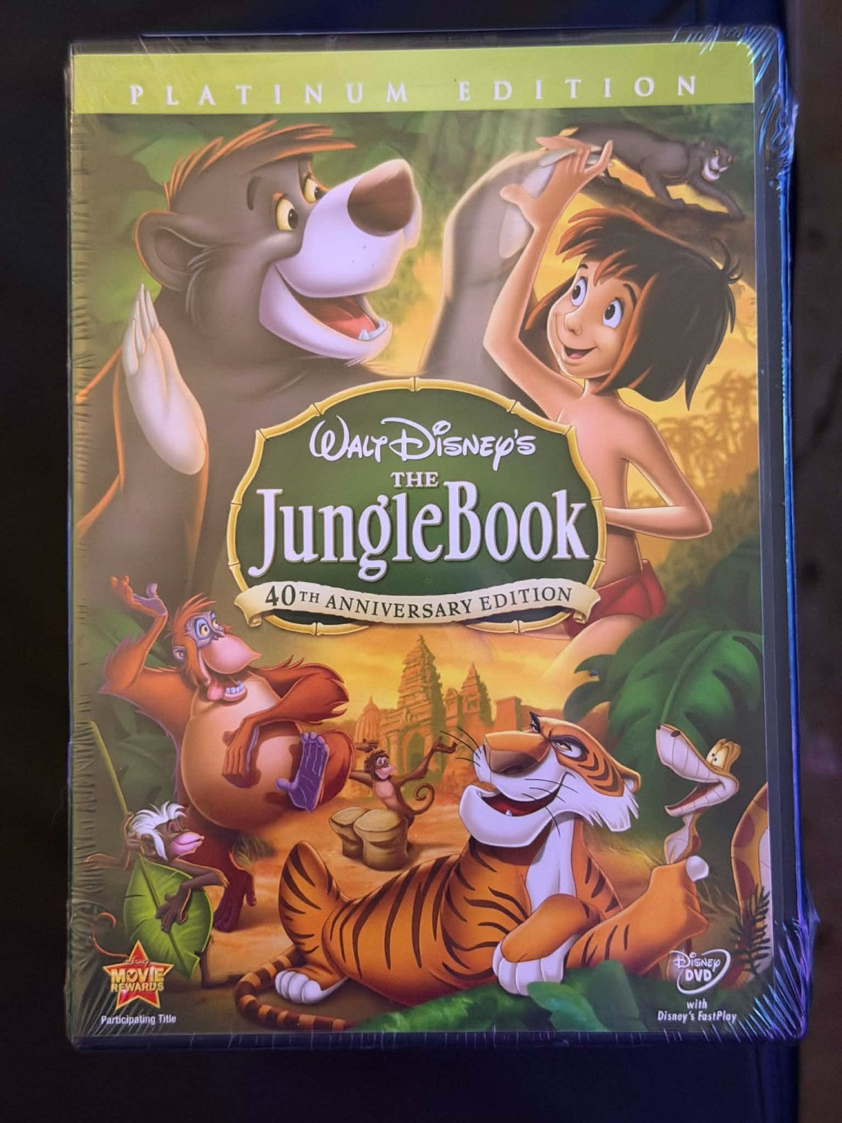Das Dschungelbuch DVD, 2007, 2-Disc Set, 40. Jubiläum Platinum Edition Versiegelter Film TV-Serie